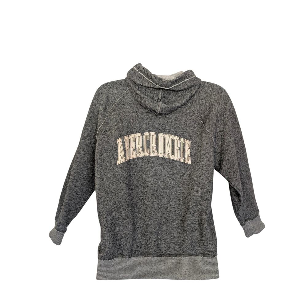 Abercrombie Kids Girls Tops, Dark Heather Gray Pullover Hoodie, Sz 11/12